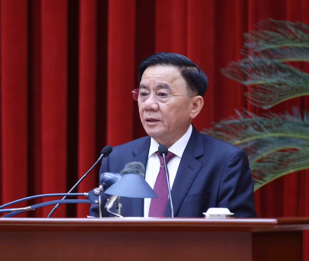 Thường trực Ban Bí thư, Chủ nhiệm Uỷ ban Kiểm tra Trung ương phát biểu tại hội nghị. Ảnh: TTXVN. Thường trực Ban Bí thư, Chủ nhiệm Uỷ ban Kiểm tra Trung ương phát biểu tại hội nghị. Ảnh: TTXVN.