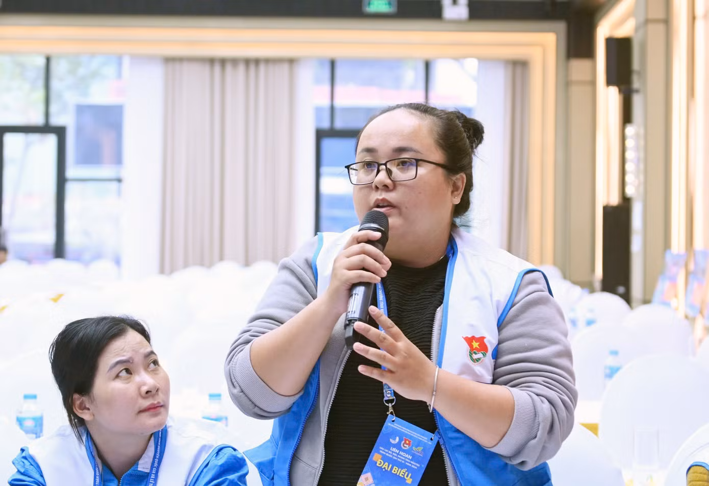 Các đại biểu chia sẻ tại chương trình.