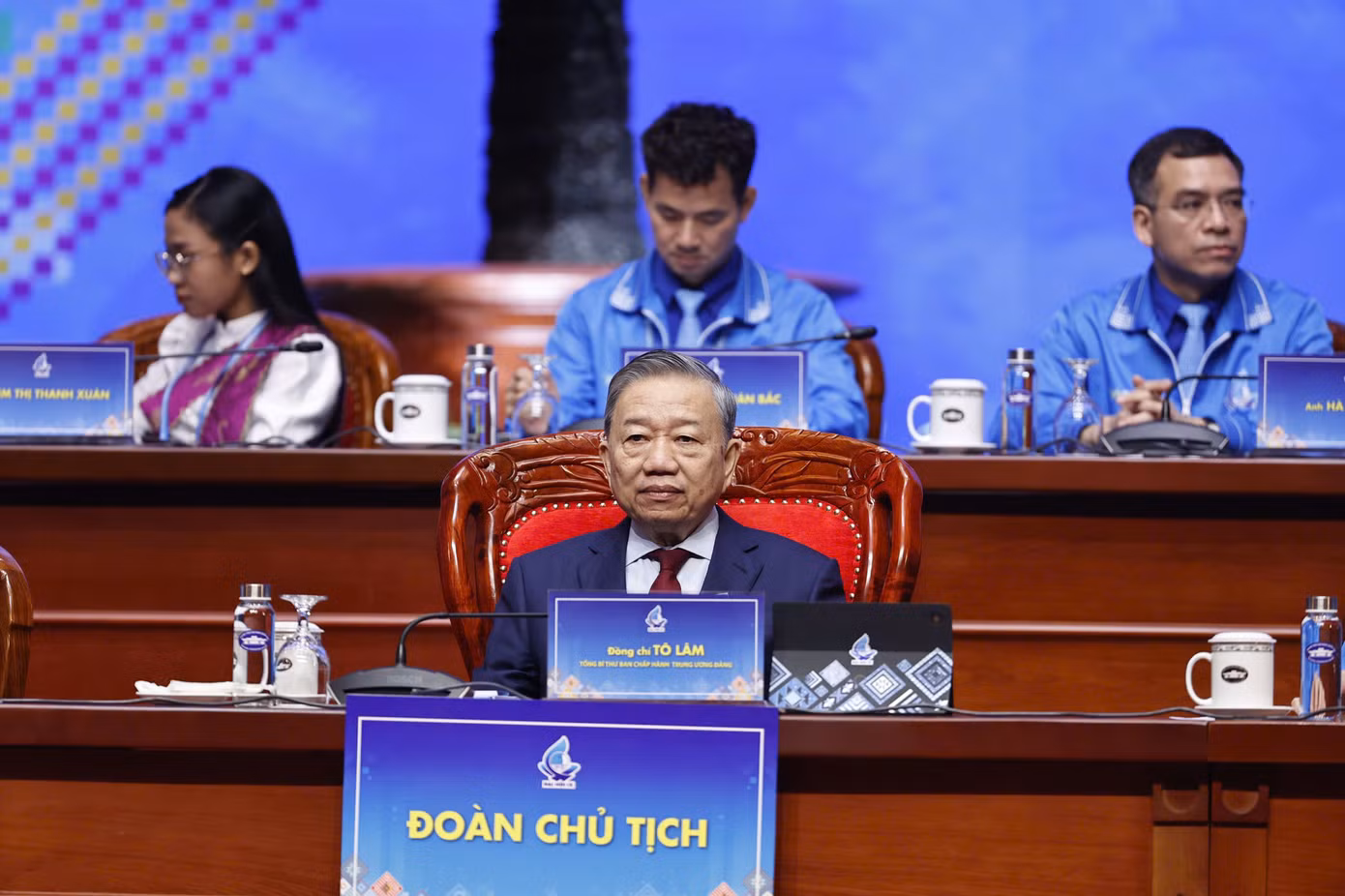 Tổng Bí thư Tô Lâm tham dự phiên trọng thể Đại hội Đại biểu Hội LHTN Việt Nam lần thứ IX, nhiệm kỳ 2024 - 2029. Tổng Bí thư Tô Lâm tham dự phiên trọng thể Đại hội Đại biểu Hội LHTN Việt Nam lần thứ IX, nhiệm kỳ 2024 - 2029.