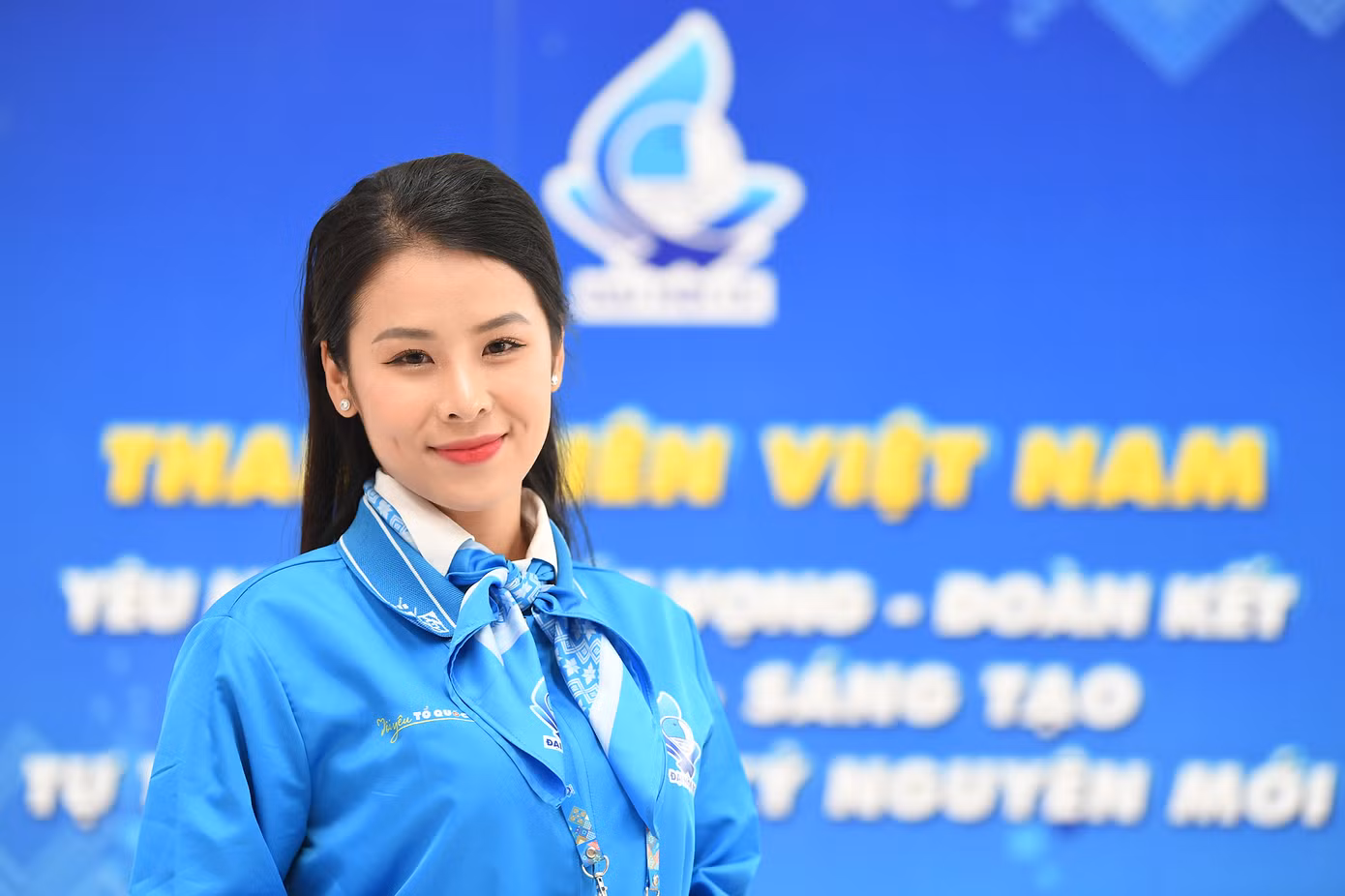 Tình nguyện viên nhóm bảo vệ sự sống Thái Nguyên, chị Vũ Dương Bảo Châu (Phó Bí thư Đoàn Phường, Phó Chủ tịch Hội LHTN phường Quang Trung, TP Thái Nguyên, tỉnh Thái Nguyên). Ảnh: DƯƠNG TRIỀU