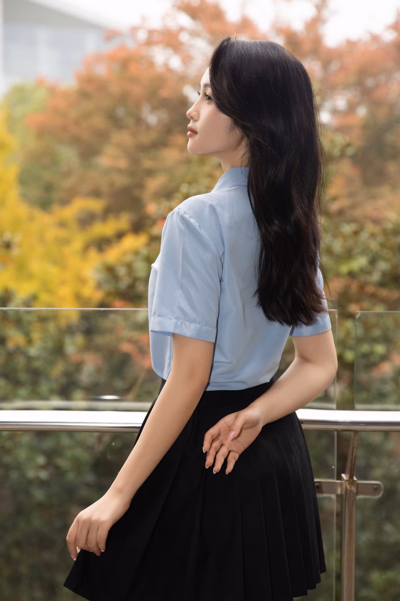 Lê Thị Ngọc Ánh - Hoa khôi ĐHQG Hà Nội năm 2019. Ảnh: NVCC