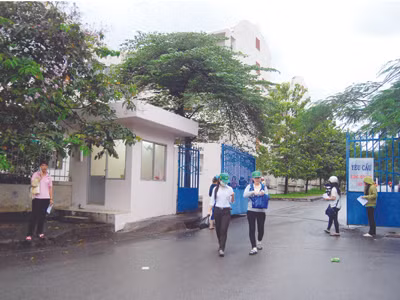 Công nhân Nissei ở trong khu lưu trú an toàn, khang trang