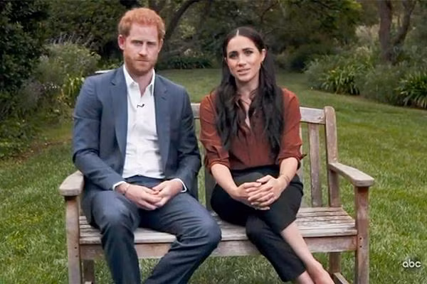 Thậm chí, việc Harry - Meghan chuyển ra nước ngoài cũng đã được dự đoán. Ảnh: ABC.