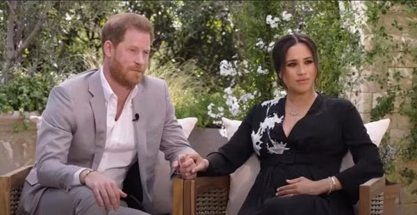 Cuộc phỏng vấn của Harry - Meghan đã được đề cử giải Emmy. Ảnh: CBS.
