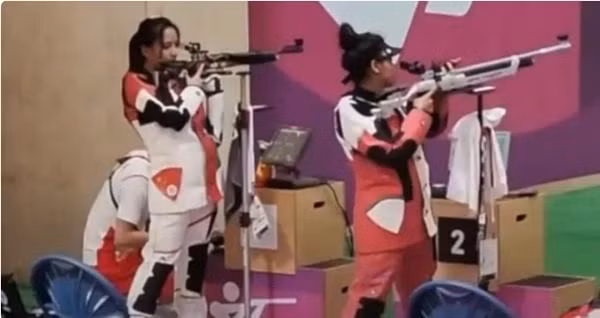 Wang Luyao thi đấu không được như ý tại Olympic Tokyo 2020. Ảnh: Min News. Wang Luyao thi đấu không được như ý tại Olympic Tokyo 2020. Ảnh: Min News.