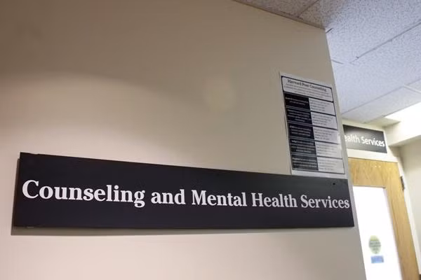Dịch vụ Tư vấn và Sức khỏe Tâm thần của ĐH Harvard. Ảnh: Kendra N. Wilkinson.