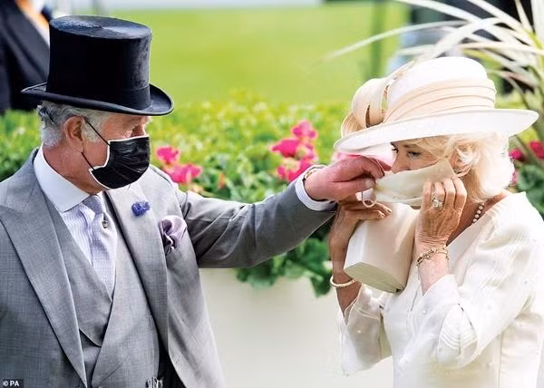 Ảnh mừng Giáng sinh của nhà Thái tử Charles - Camilla. Ảnh: PA.
