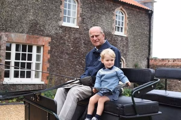 Bức ảnh mà nhà William đăng sau khi Hoàng thân Philip qua đời. Ảnh: Kate Middleton.