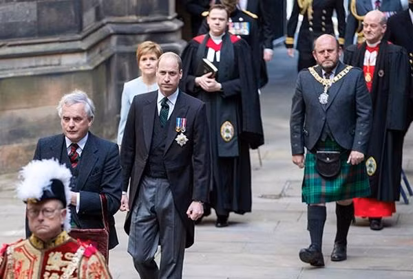 Hoàng tử William hiện đang ở Scotland. Ảnh: Getty Images. Hoàng tử William hiện đang ở Scotland. Ảnh: Getty Images.