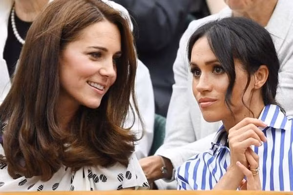 Mối quan hệ giữa Kate và Meghan luôn được công chúng quan tâm. Ảnh: REX/ Shutterstock.
