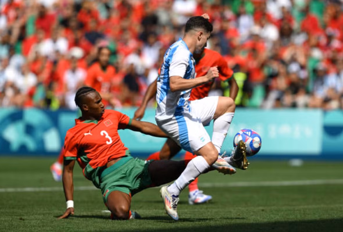 U23 Argentina thua sốc U23 Maroc trong ngày ra quân Olympic Paris 2024 ảnh 12