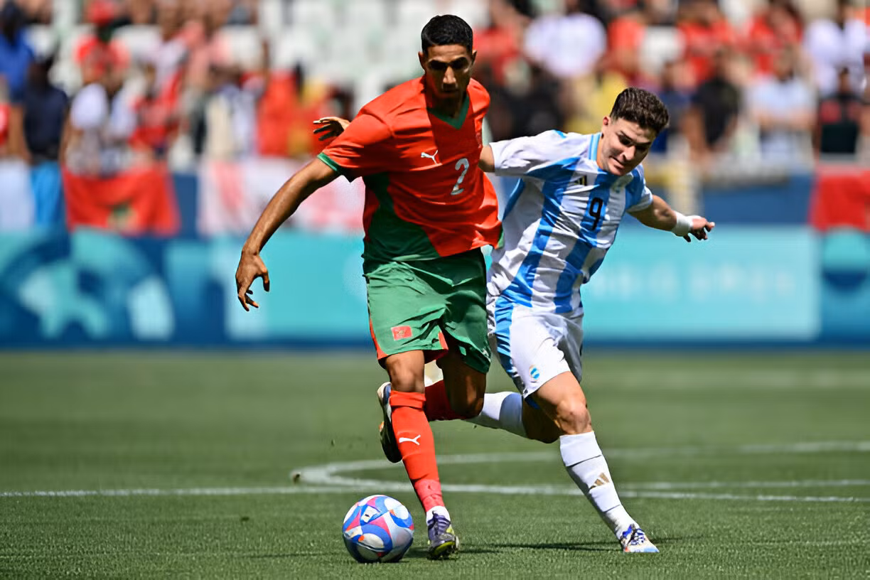 U23 Argentina thua sốc U23 Maroc trong ngày ra quân Olympic Paris 2024 ảnh 4