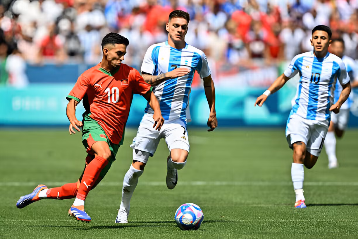 U23 Argentina thua sốc U23 Maroc trong ngày ra quân Olympic Paris 2024 ảnh 6