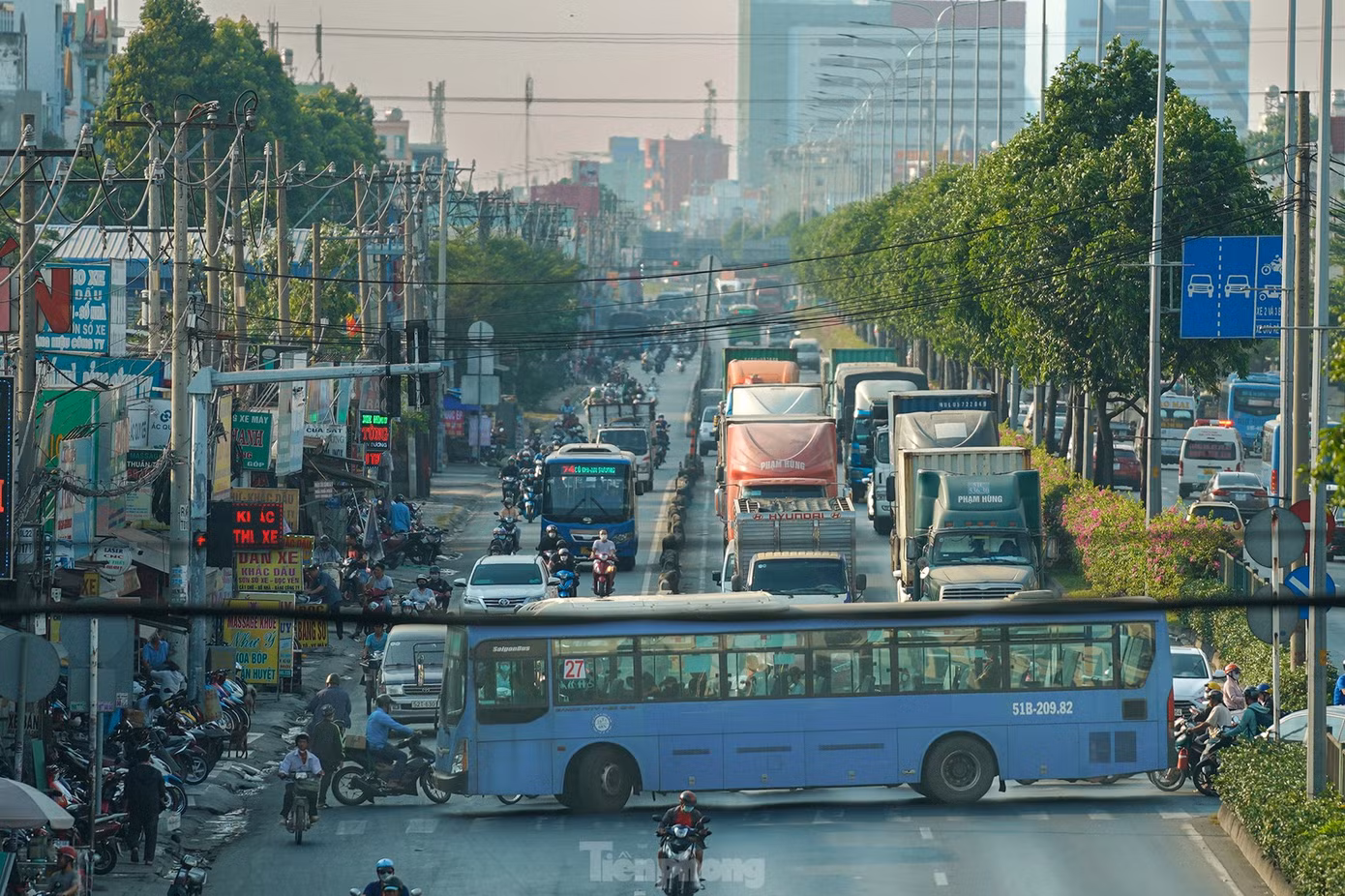 Cao tốc TP.HCM - Mộc Bài sẽ giảm áp lực cho quốc lộ 22. Ảnh: Phạm Nguyễn Cao tốc TP.HCM - Mộc Bài sẽ giảm áp lực cho quốc lộ 22. Ảnh: Phạm Nguyễn