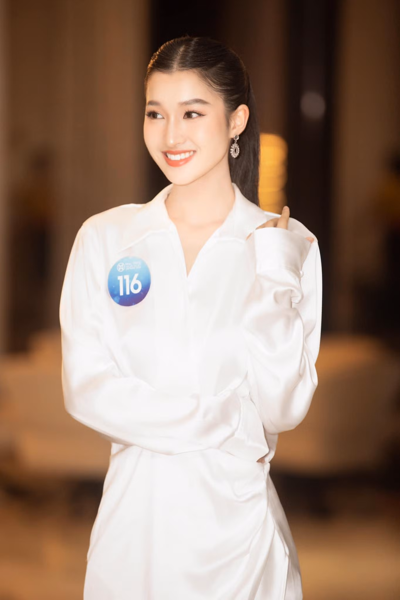 Á hậu 2 Phương Nhi sở hữu nét đẹp trong trẻo. - Ảnh: Sen Vàng. Á hậu 2 Phương Nhi sở hữu nét đẹp trong trẻo. - Ảnh: Sen Vàng.