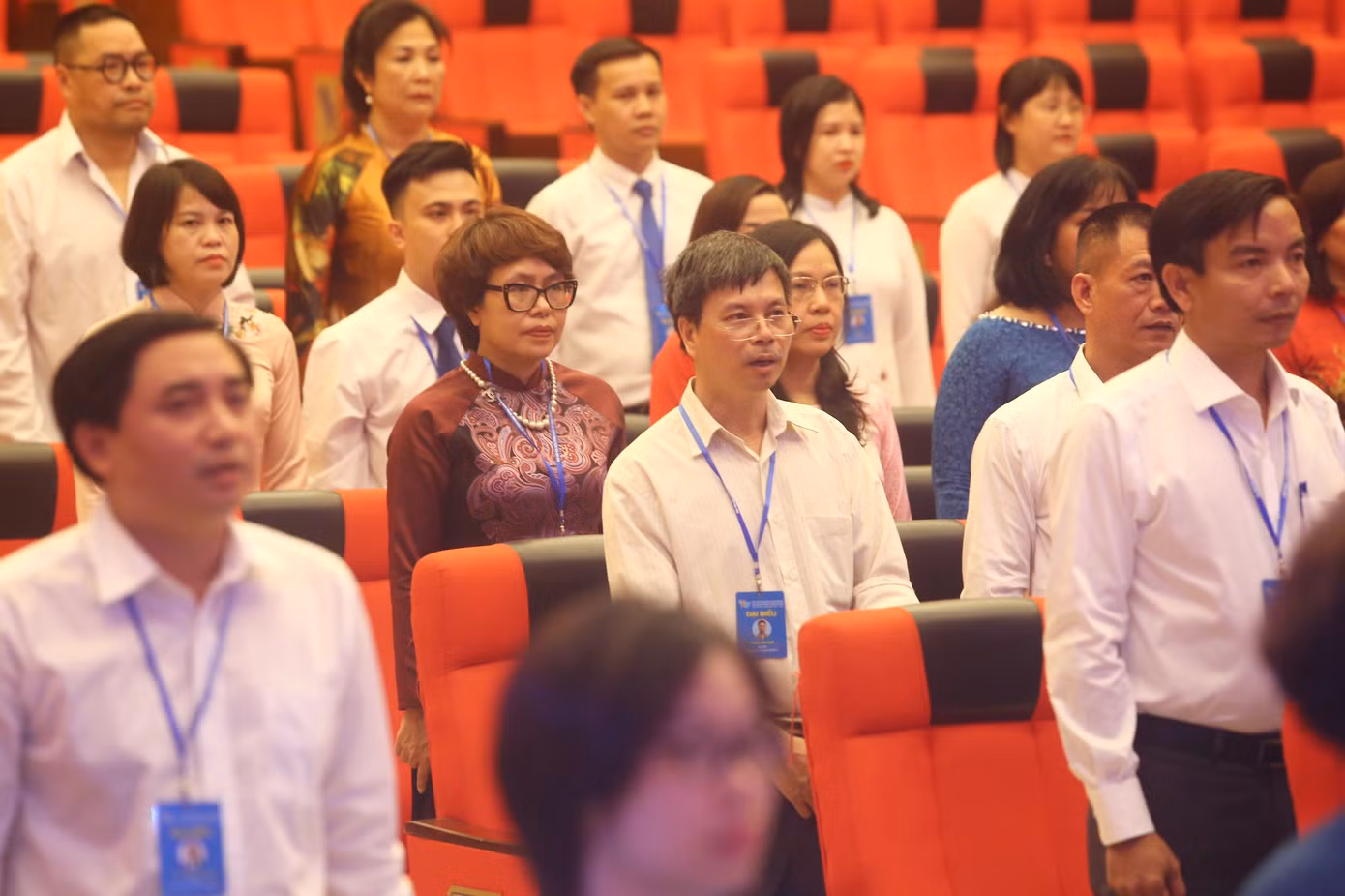 Các đại biểu tại phiên khai mạc. Ảnh: Duy Phạm