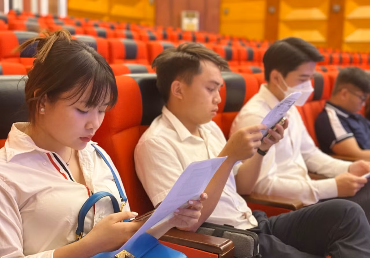 Hội đồng thi tuyển đã triệu tập 145 thí sinh đủ tiêu chuẩn, điều kiện dự thi công chức. Ảnh: Bảo Anh