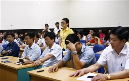 Nhiều ứng viên đã có buổi làm việc với Cục đào tạo với nước ngoà khi đề án 322 được thông báo tạm dừng vào tháng 5