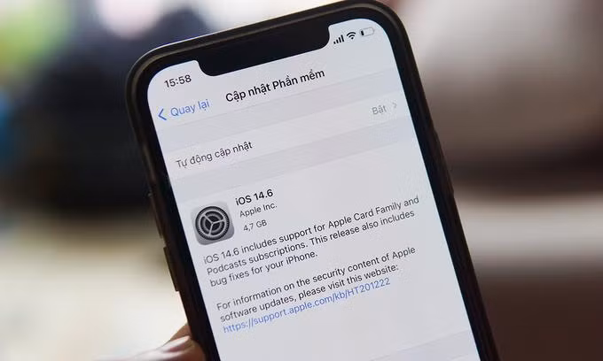iOS 14.6 sửa lỗi hiệu năng trên một số iPhone.