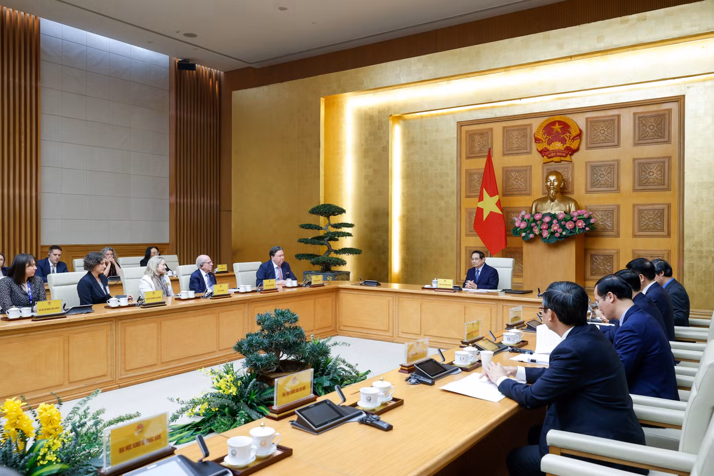 Việt Nam - Hoa Kỳ: Đẩy mạnh hợp tác giáo dục, mở rộng tương lai. Ảnh: VGP/Nhật Bắc