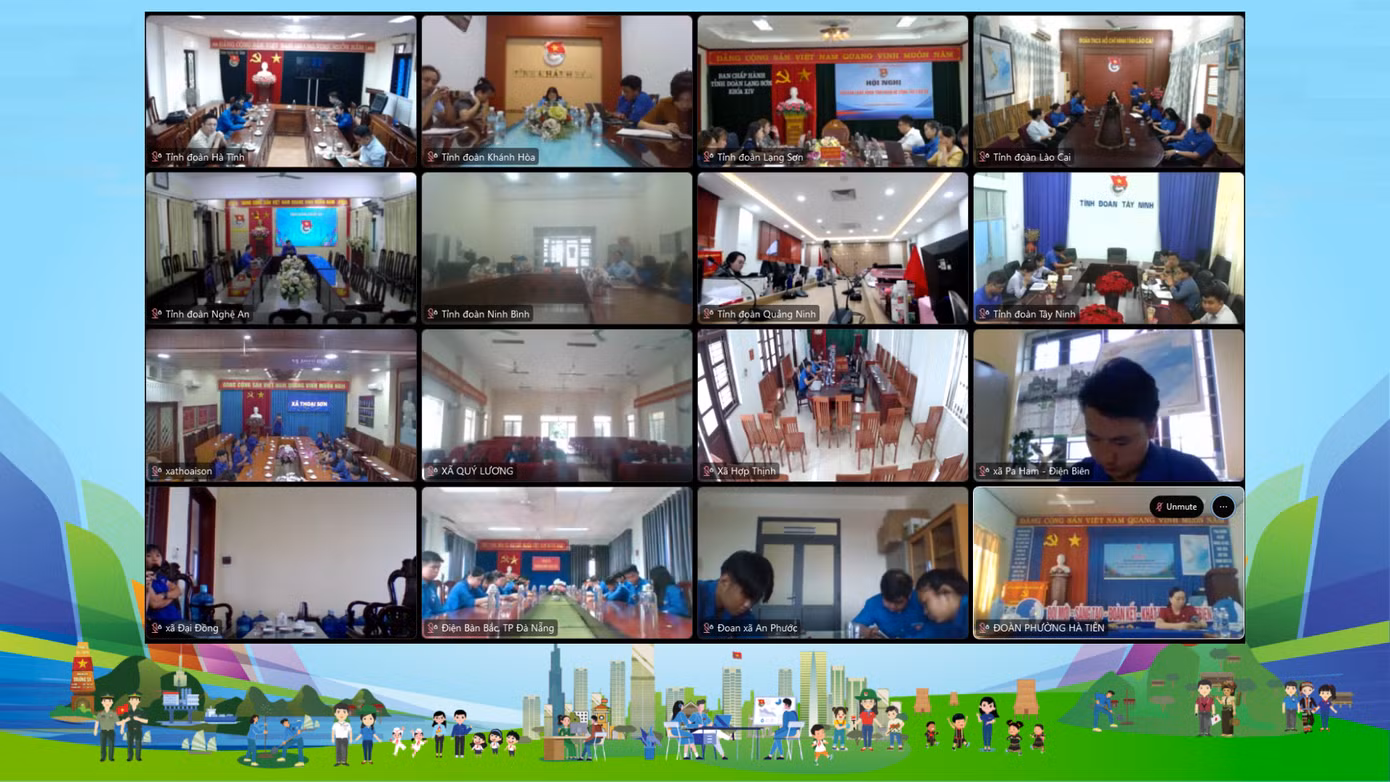 Hội nghị được triển khai theo hình thức trực tiếp kết hợp trực tuyến, với quy mô toàn quốc.
