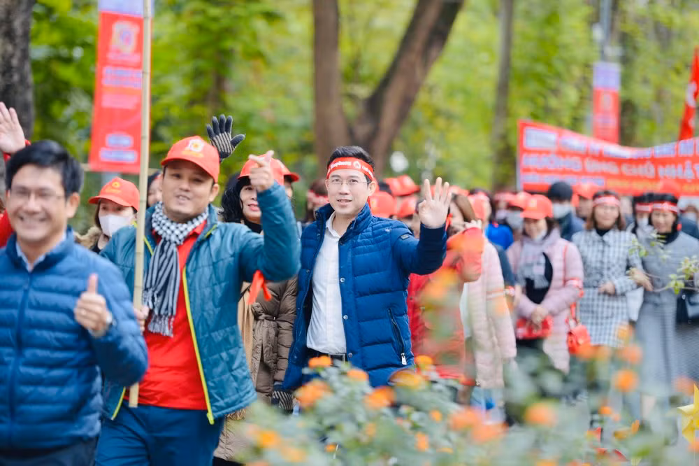Lực lượng hùng hậu của Chủ Nhật Đỏ 2023.
