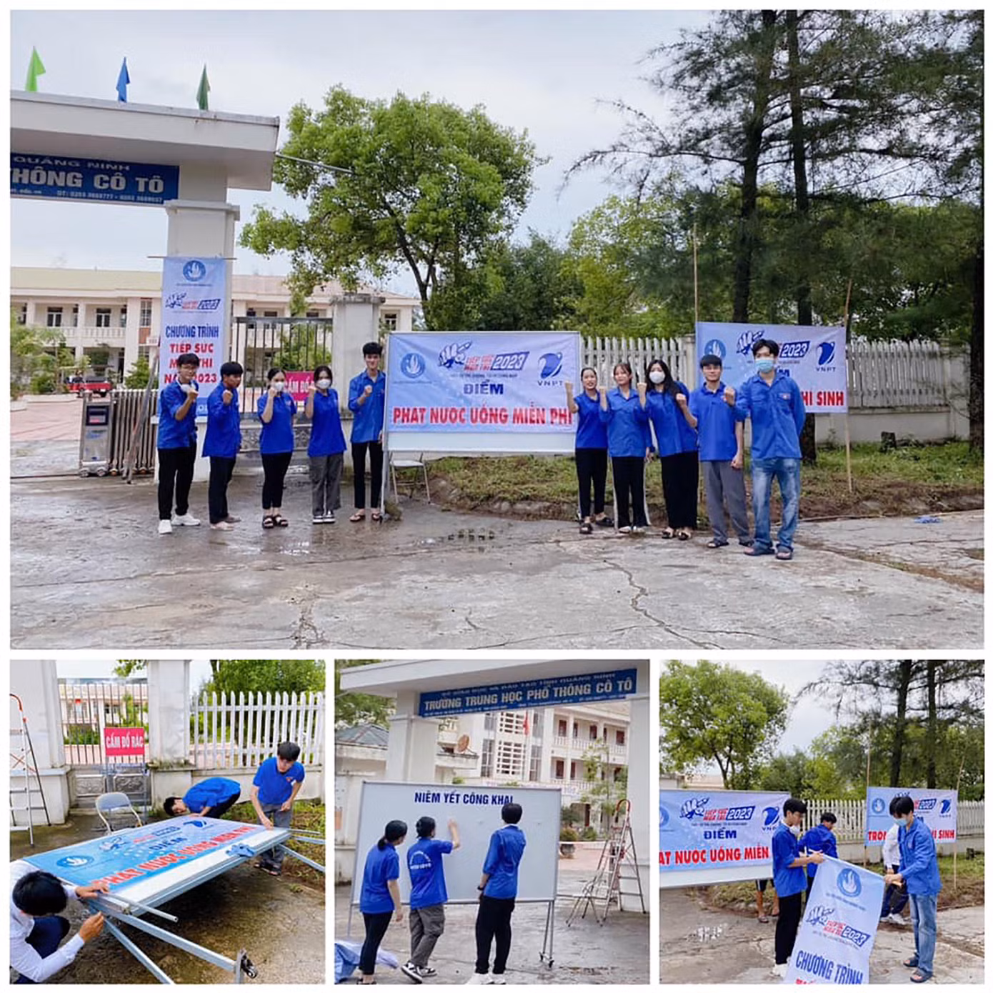 Đội hình "Tiếp sức mùa thi" năm 2023.