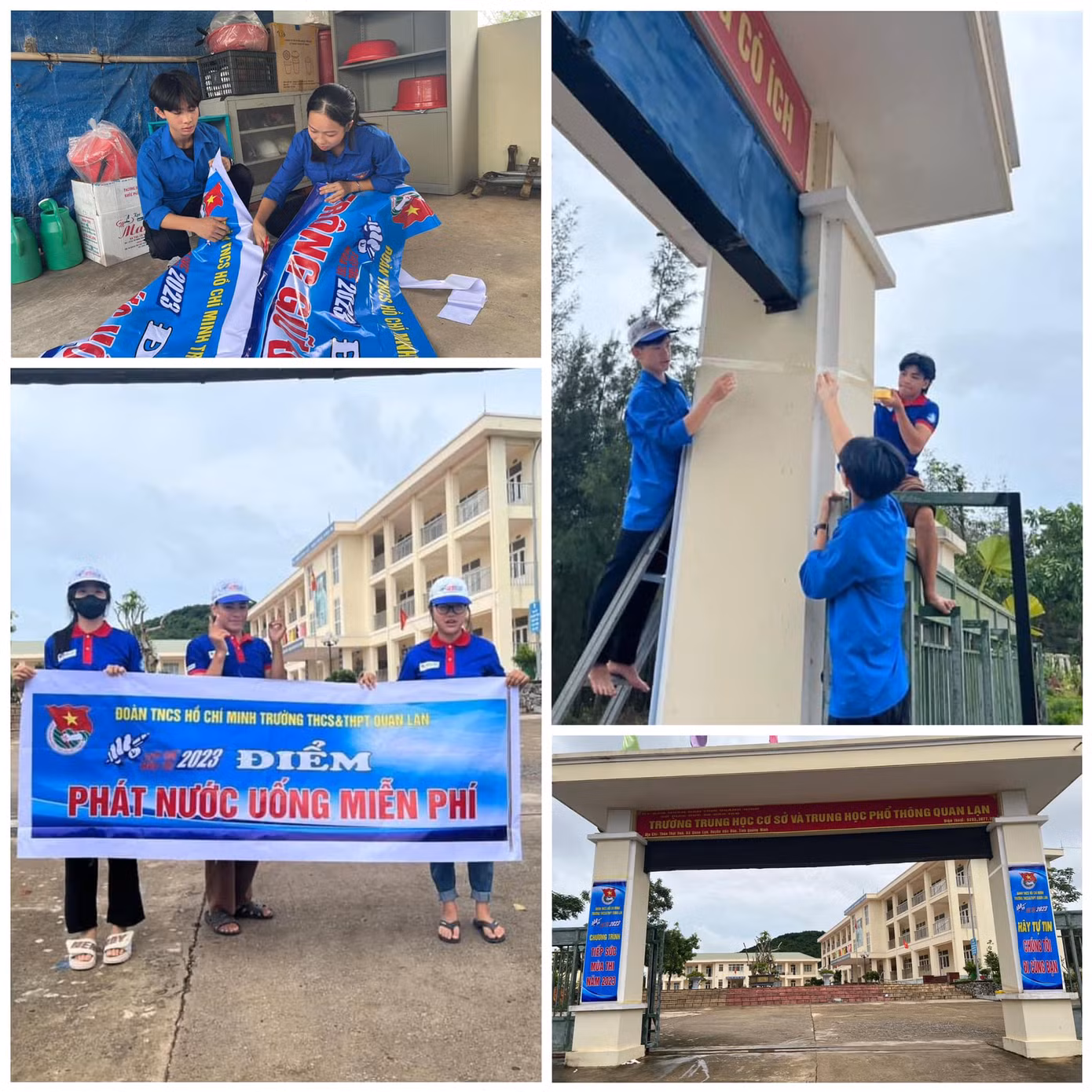 Các hoạt động tình nguyện được triển khai trên toàn tỉnh.