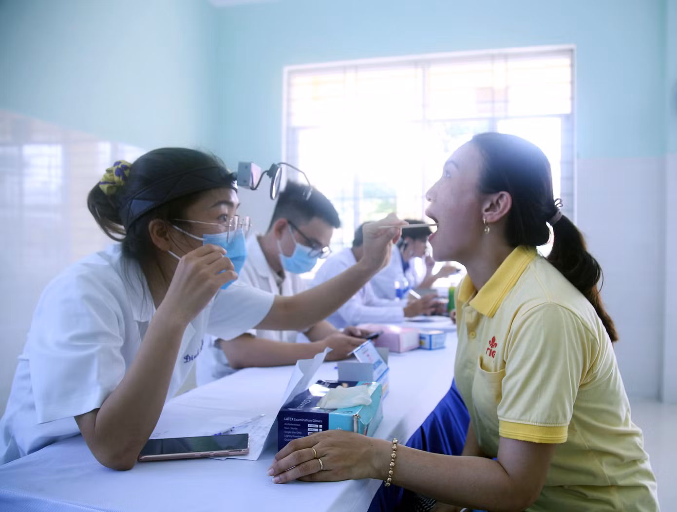 Chăm lo sức khoẻ đời sống cho thanh niên công nhân là một trong những hoạt động trọng tâm trong Ngày hội. Chăm lo sức khoẻ đời sống cho thanh niên công nhân là một trong những hoạt động trọng tâm trong Ngày hội.