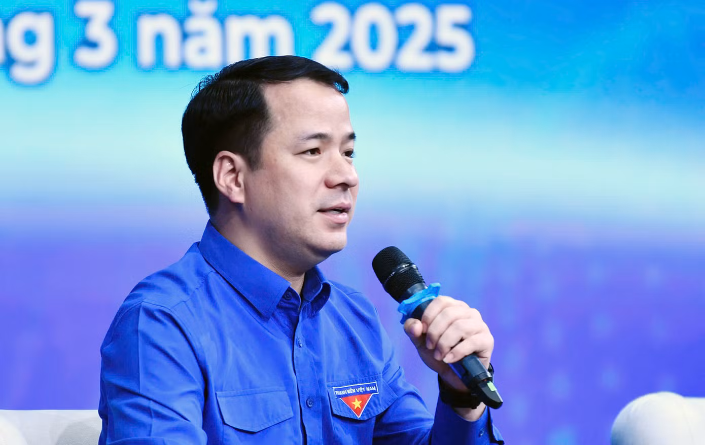 Anh Ngô Văn Cương – Bí thư T.Ư Đoàn, Chủ nhiệm Uỷ ban Kiểm tra T.Ư Đoàn chia sẻ tại chương trình.