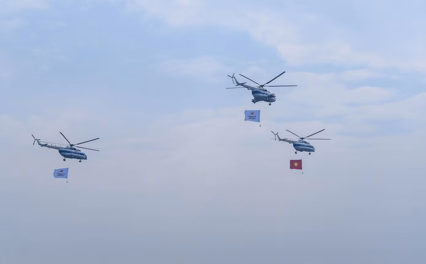 Thiết lập đội hình trên không.