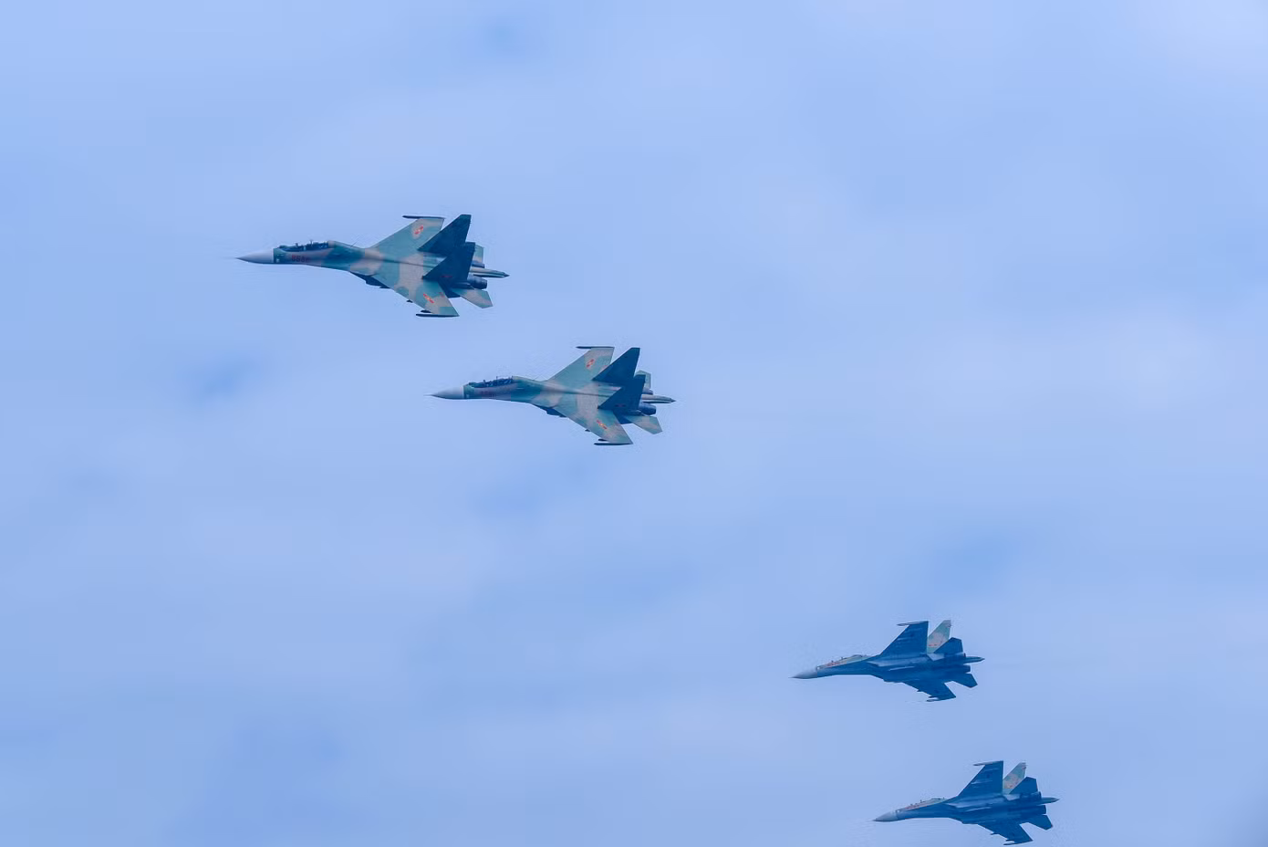 SU-30 MK2 là dòng máy bay tiêm kích hiện đại nhất Không quân Việt Nam.