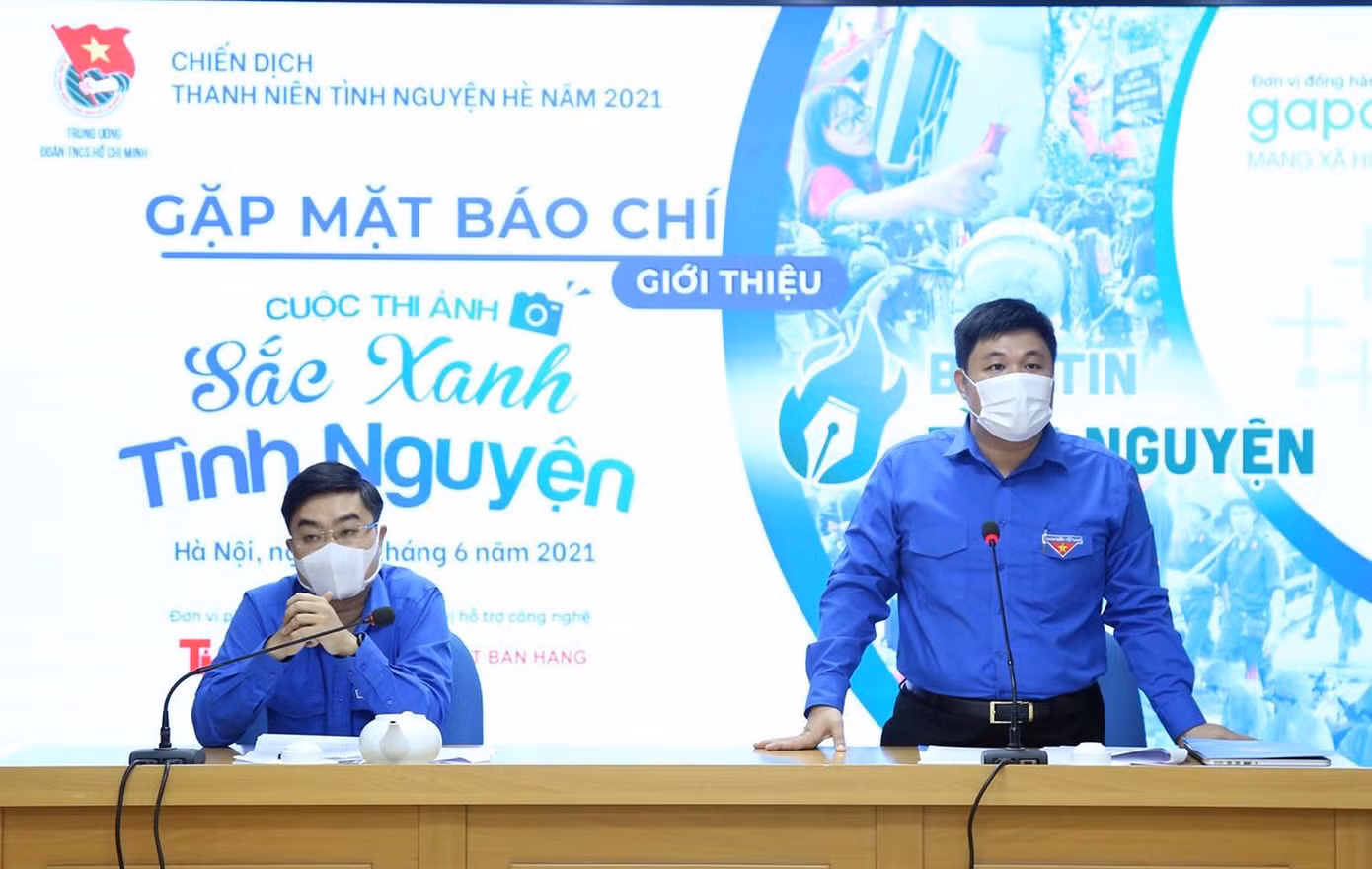 T.Ư Đoàn chính thức ra mắt “Bản tin thanh niên tình nguyện” và phát động cuộc thi ảnh “Sắc xanh tình nguyện 2021”. T.Ư Đoàn chính thức ra mắt “Bản tin thanh niên tình nguyện” và phát động cuộc thi ảnh “Sắc xanh tình nguyện 2021”.