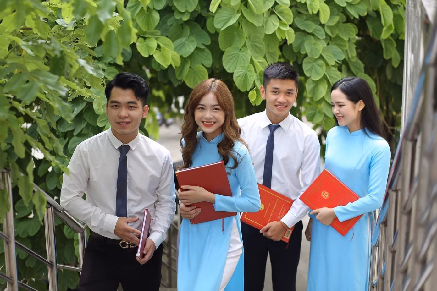 Sinh viên trường ĐH Mở Hà Nội.