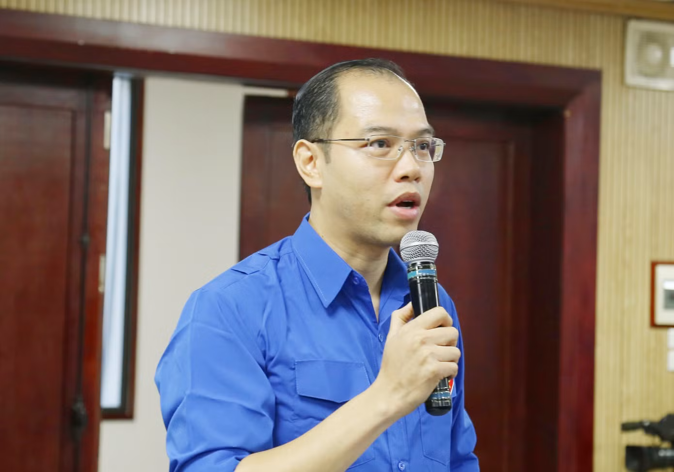 Đại diện các đơn vị, cơ sở Đoàn phát biểu tại Hội nghị.