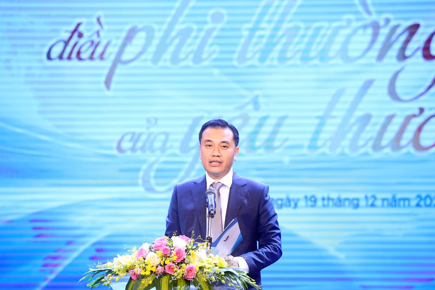 Anh Nguyễn Hải Minh, Phó Chủ tịch thường trực T.Ư Hội LHTN Việt Nam phát biểu tại chương trình.