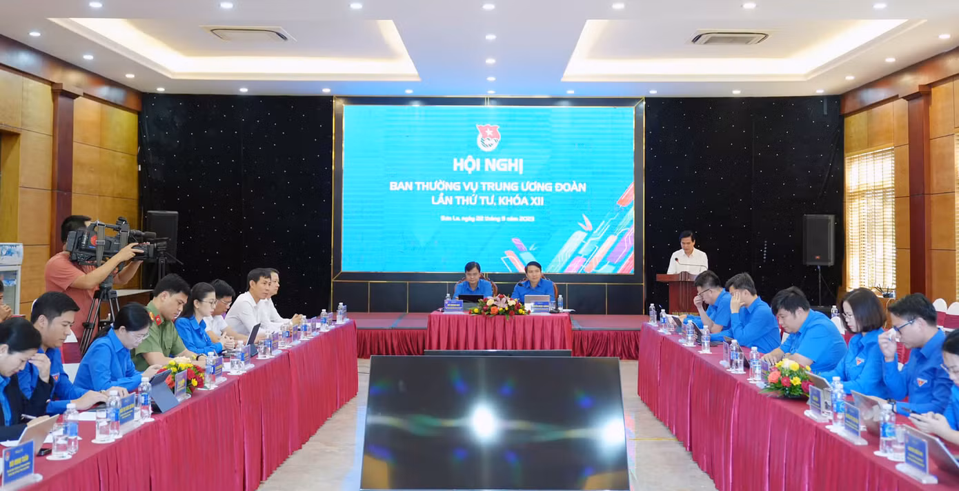 Tại Hội nghị, các đại biểu đã thảo luận, cho ý kiến vào Dự thảo Chương trình công tác Đoàn và phong trào thanh thiếu nhi năm 2024.
