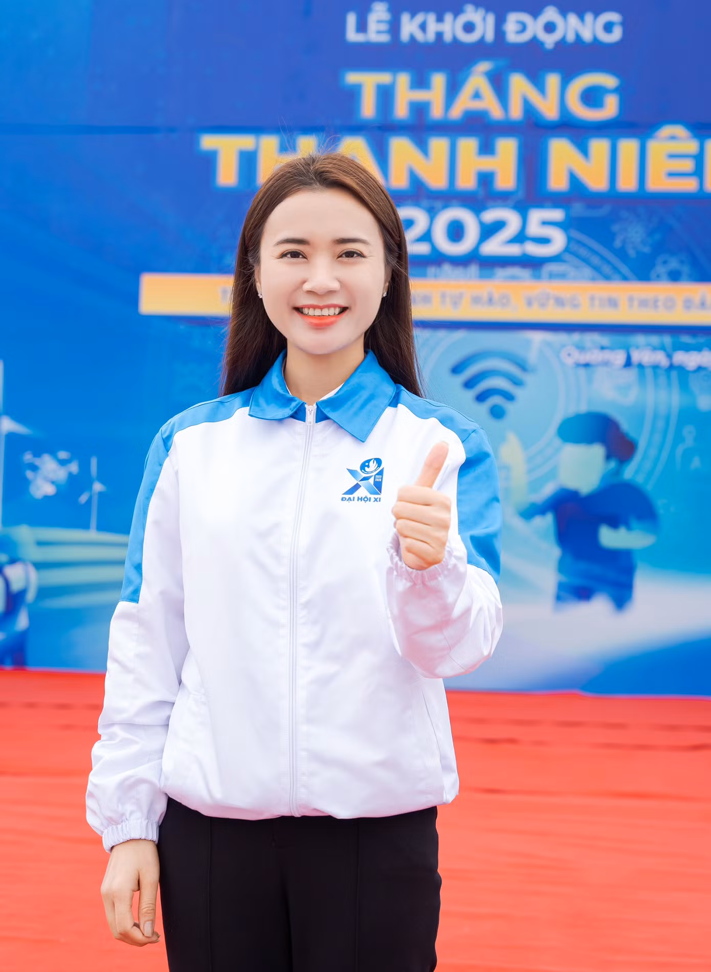 Chị Nguyễn Phương Thảo – Phó Bí thư thường trực Tỉnh Đoàn Quảng Ninh, Chủ tịch Hội Sinh viên tỉnh Quảng Ninh.