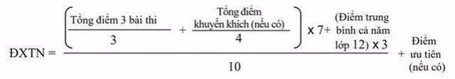 Cách tính điểm xét Tốt nghiệp đối với học sinh Giáo dục thường xuyên. Cách tính điểm xét Tốt nghiệp đối với học sinh Giáo dục thường xuyên.