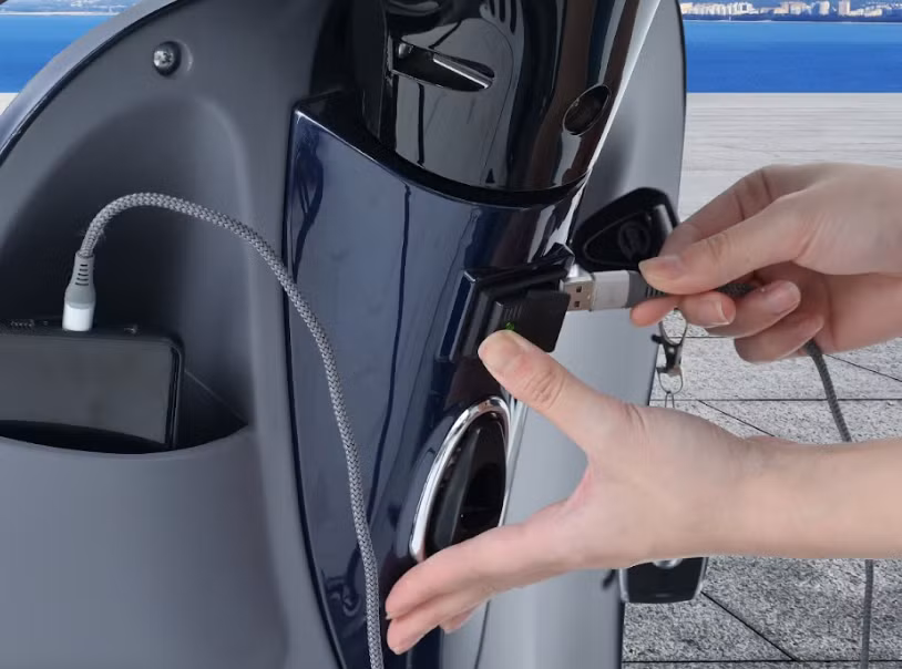 Toàn bộ Động cơ, linh kiện lắp ráp, mạch điện được nhập khẩu kết hợp với công nghệ đổ khuôn hiện đại.