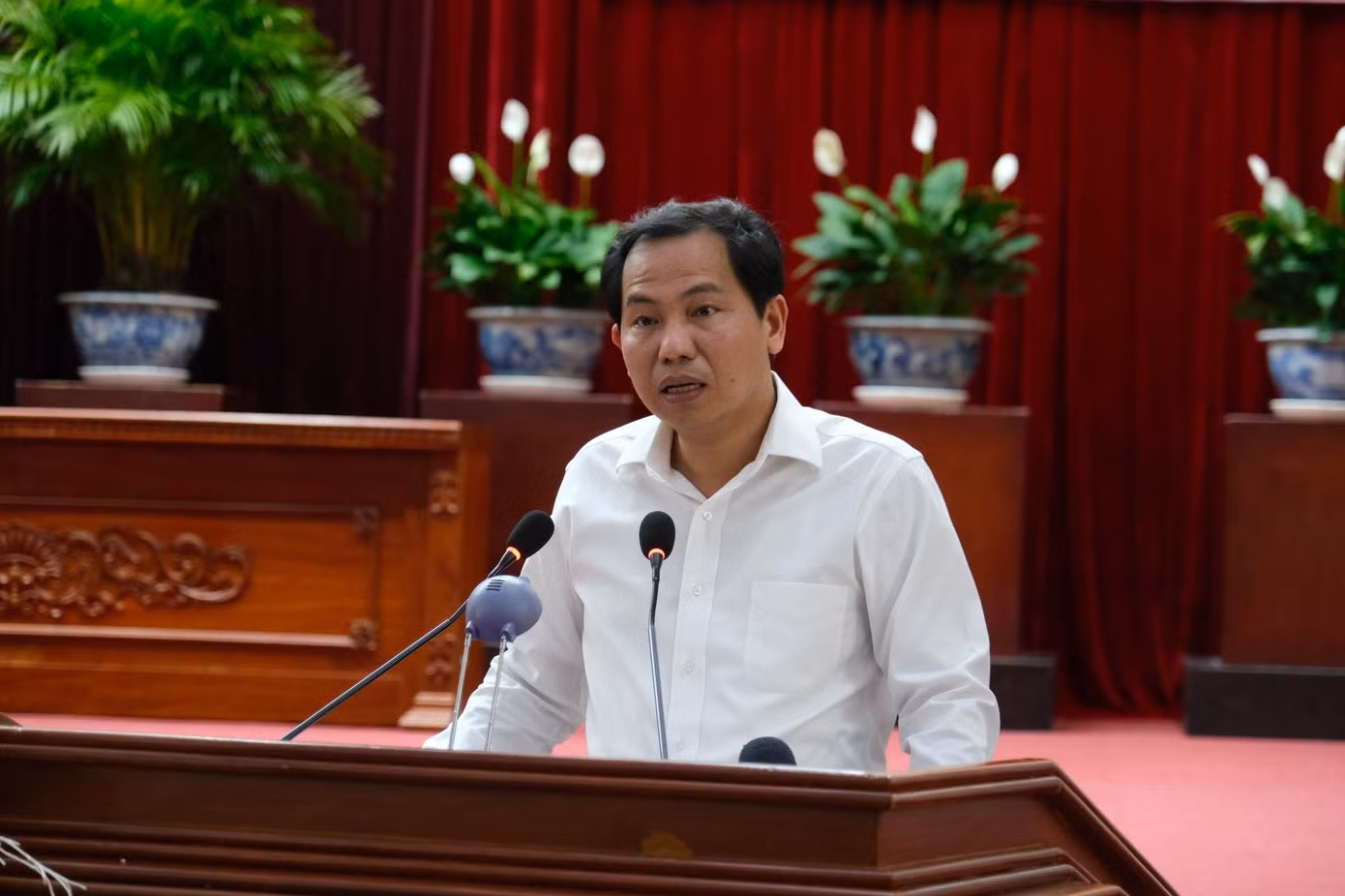 Ông Lê Quang Mạnh - Bí thư Thành uỷ Cần Thơ.