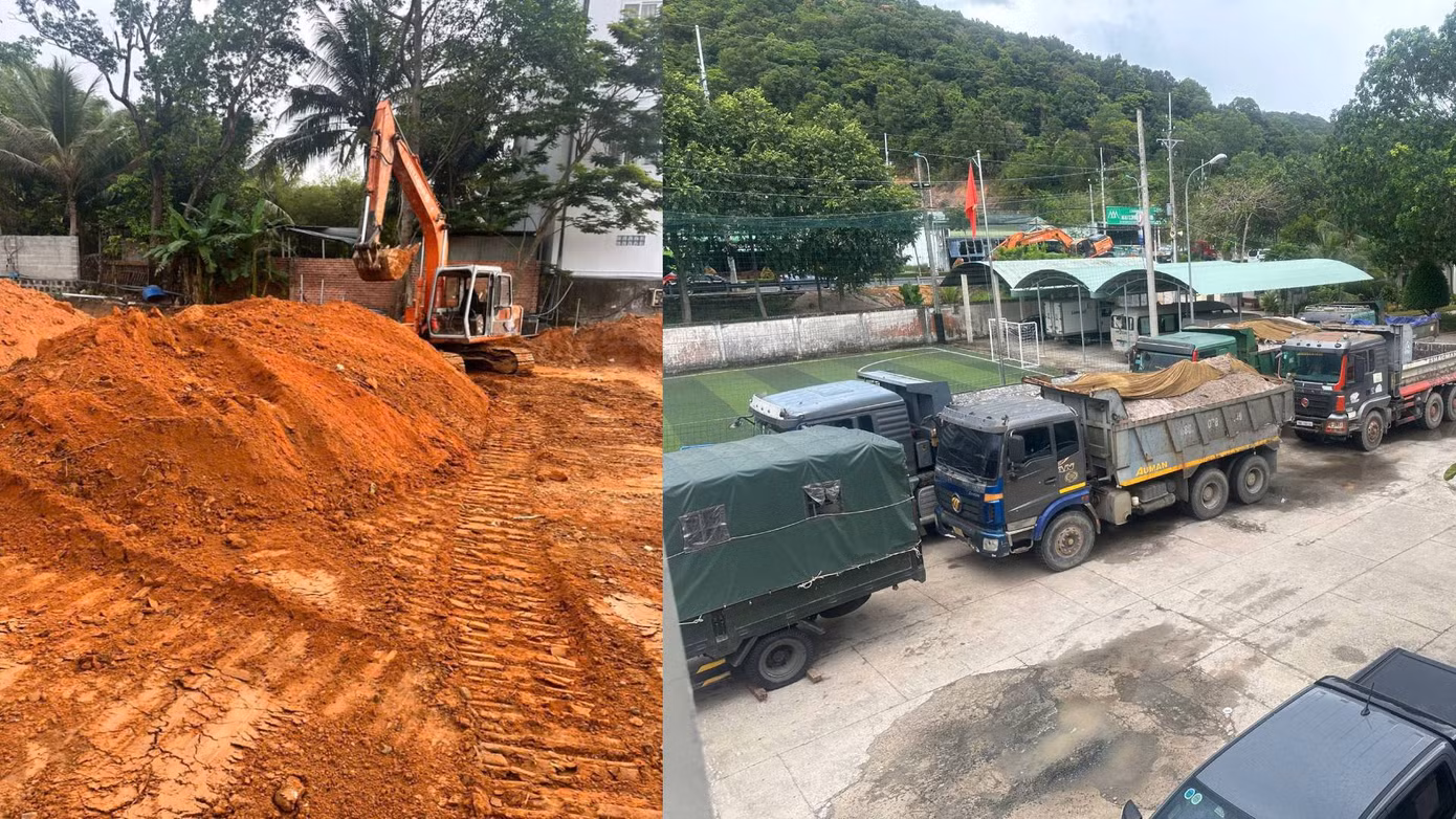 Những phương tiện vi phạm bị tạm giữ.