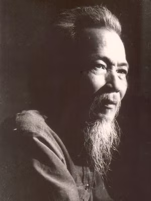 Chân dung Phùng Quán (Thanh Tùng chụp năm 1990)