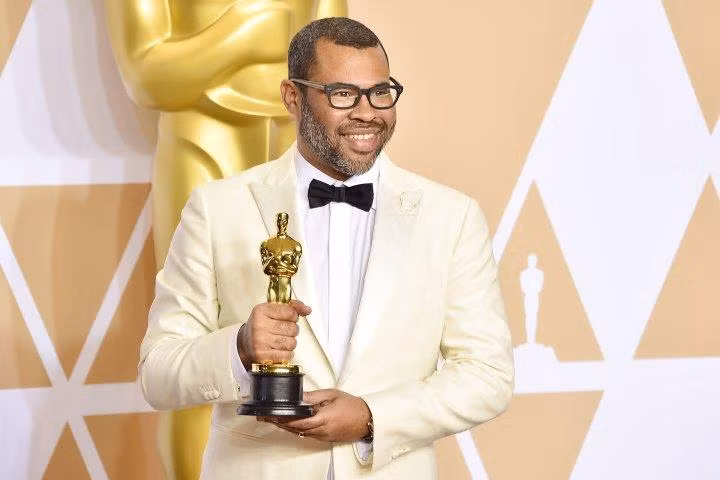 Đạo diễn Jordan Peele và giải Oscar dành cho "Get Out". - Nguồn: Global News