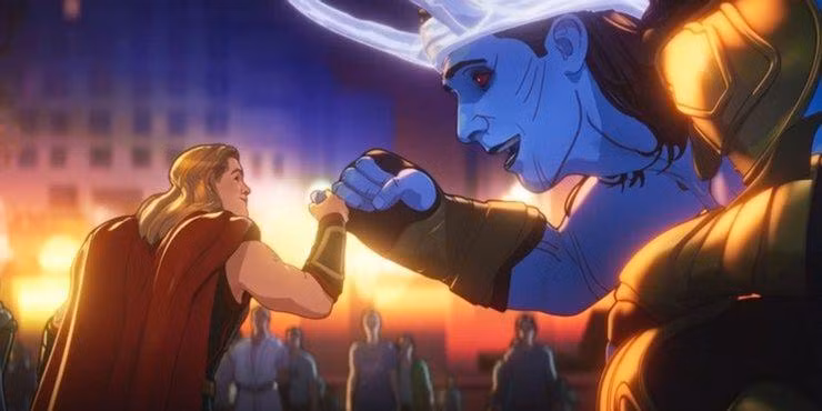 Loki (trong hình dạng thật) vô cùng thân thiết với Thor. - Nguồn: Screen Rant