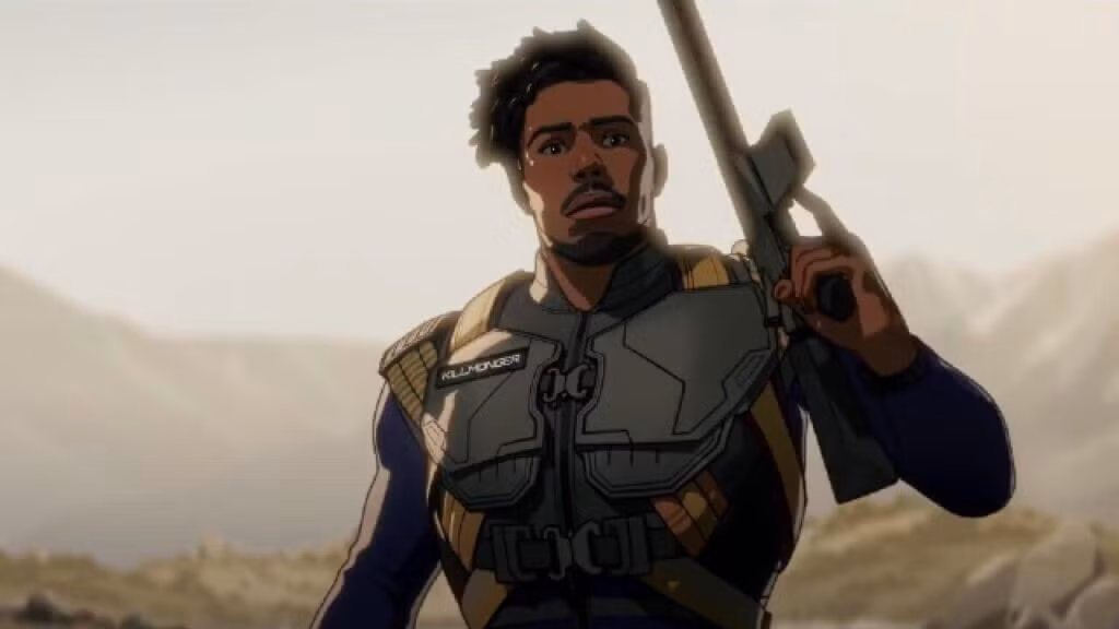 Erik Killmonger giải cứu Tony Stark khỏi cuộc tấn công của Ten Rings... - Nguồn: The Nerd Stash Erik Killmonger giải cứu Tony Stark khỏi cuộc tấn công của Ten Rings... - Nguồn: The Nerd Stash