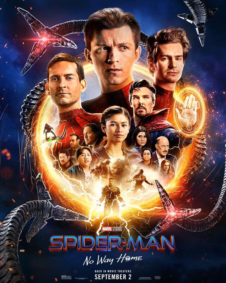 Poster "Spider-Man: No Way Home" phiên bản mới. - Nguồn: Internet