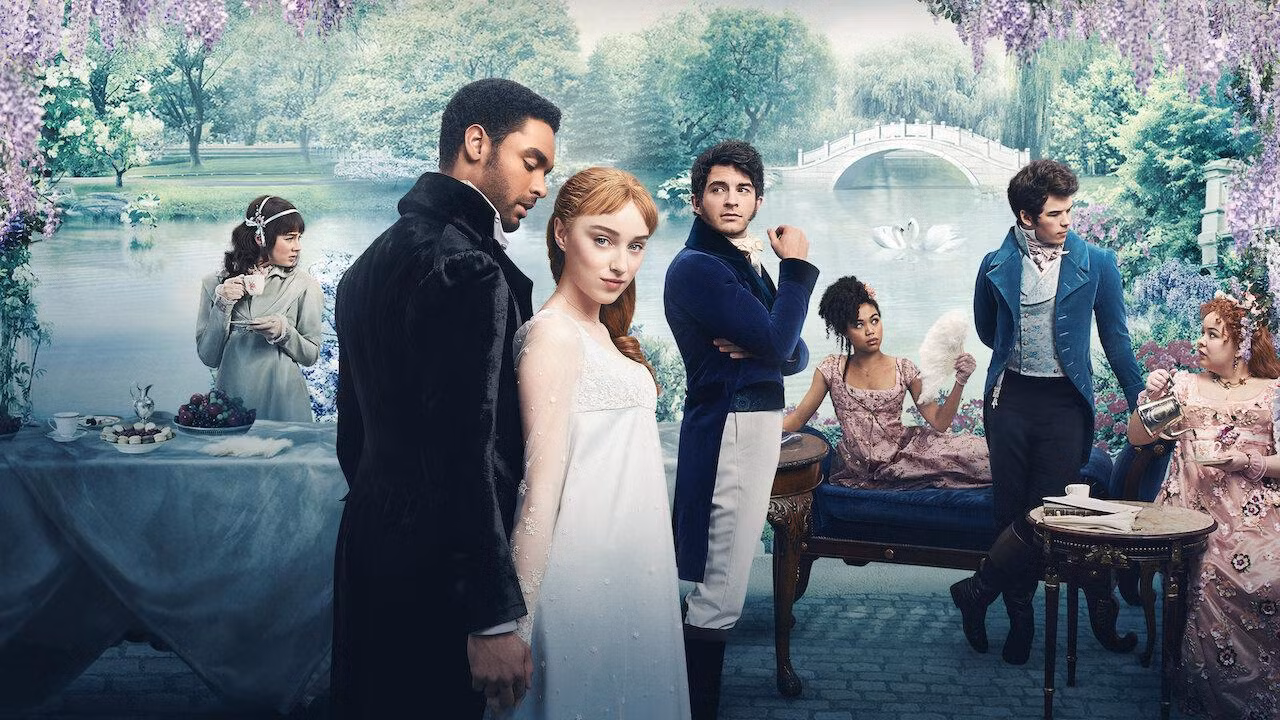 "Bridgerton" của Netflix cũng đang gây sốt. - Nguồn: Netflix