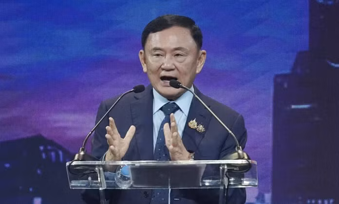 Cựu Thủ tướng Thái Lan Thaksin Shinawatra. Ảnh: Khaosod.