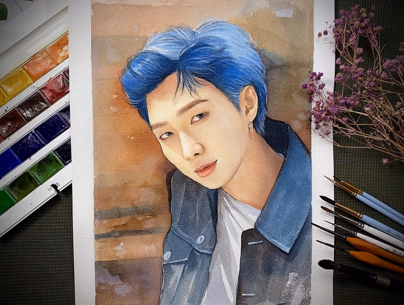 Trưởng nhóm RM BTS. Trưởng nhóm RM BTS.